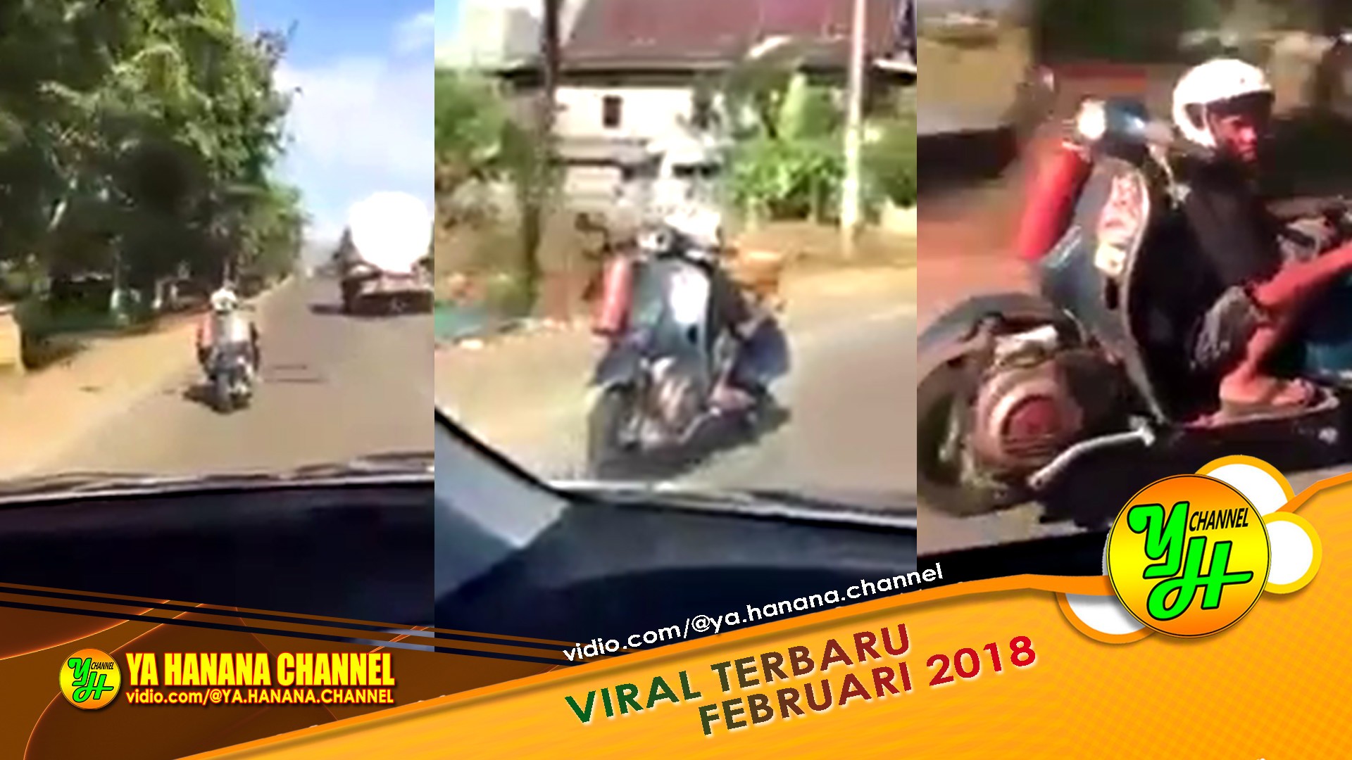 Viral Setelah Mobil Aneh Bermuka Dua Kini Ada Motor Terbalik Setirnya Di Belakang