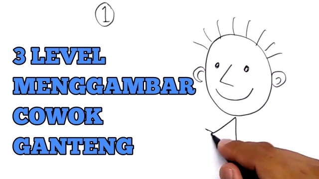 Streaming 3 Level Cara Menggambar Cowok Ganteng Keren Banget Vidio Com
