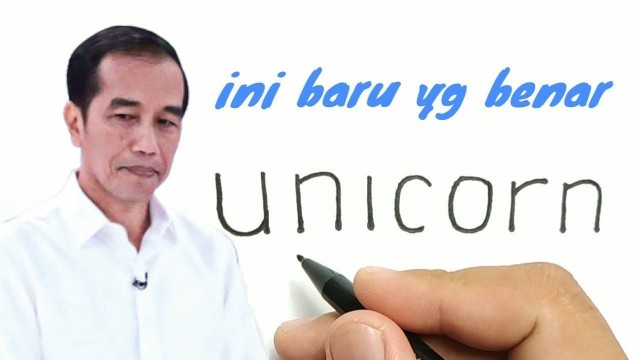LUCUNYA, Cara menggambar UNICORN dengan mudah BANGET ...
