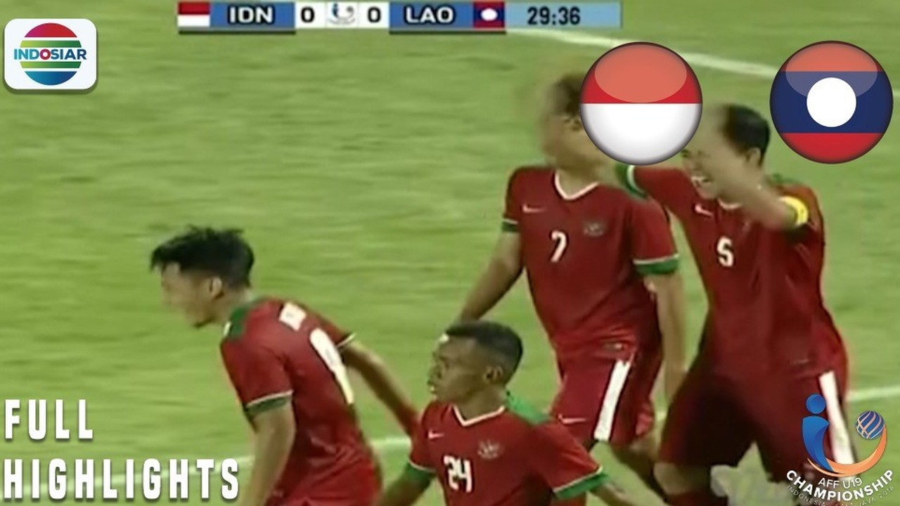 Streaming INDONESIA (1) vs LAOS (0) - Full Highlight | AFF ...