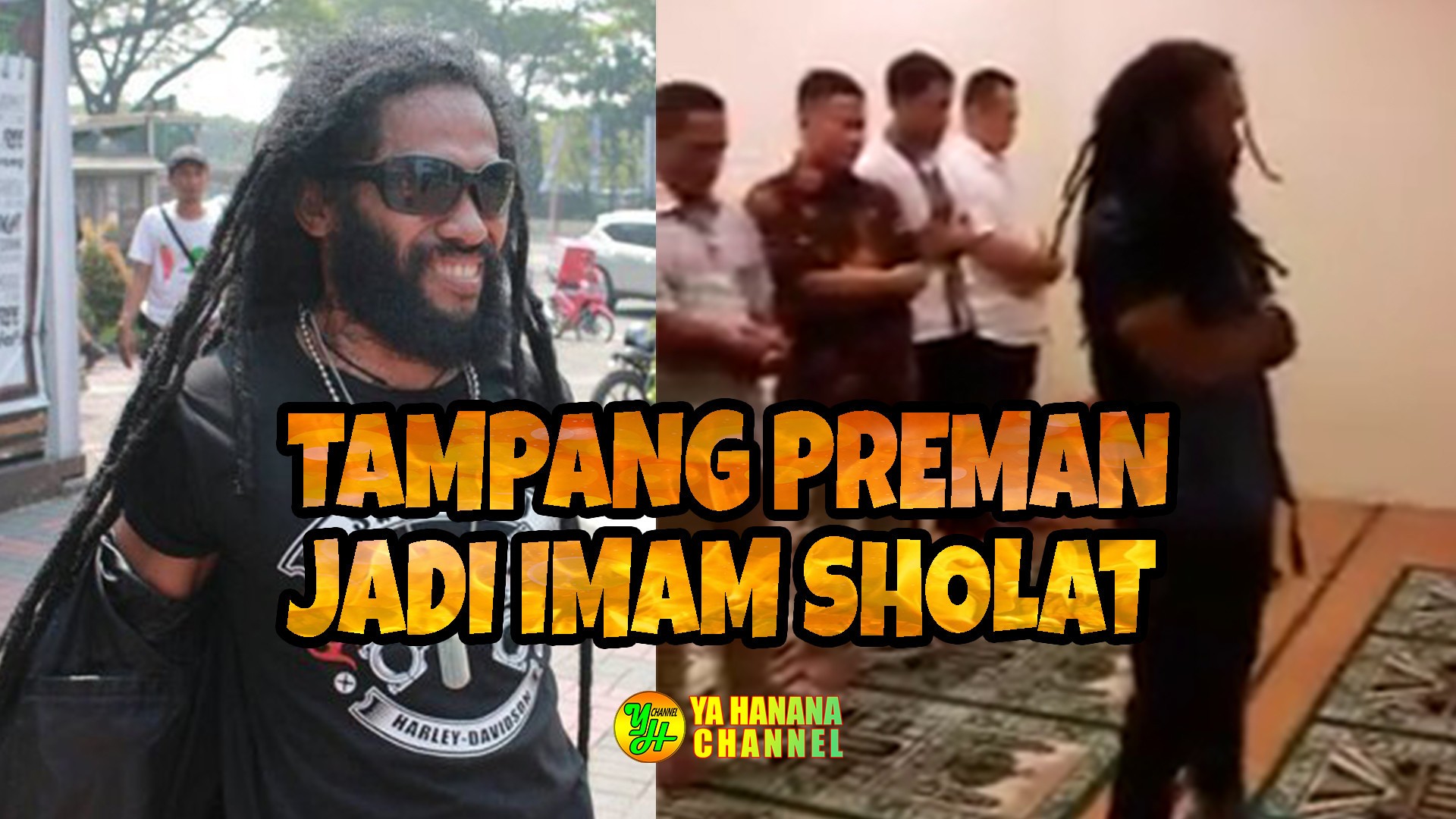 Tampang Sangar Jadi Imam Sholat Ternyata Aktor Laga The Raid Ini