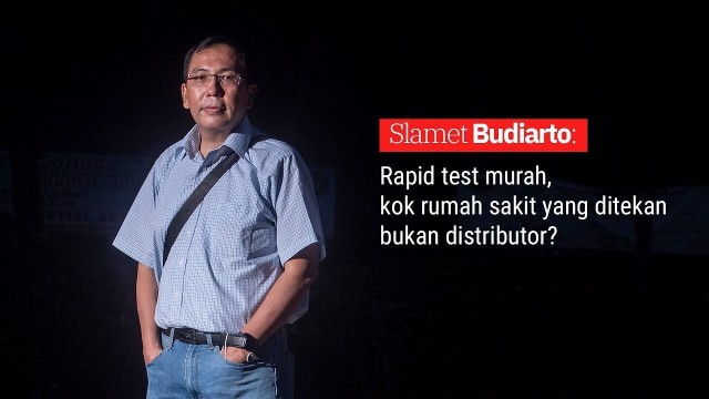 Streaming Slamet Budiarto- Rapid test murah, kok rumah ...