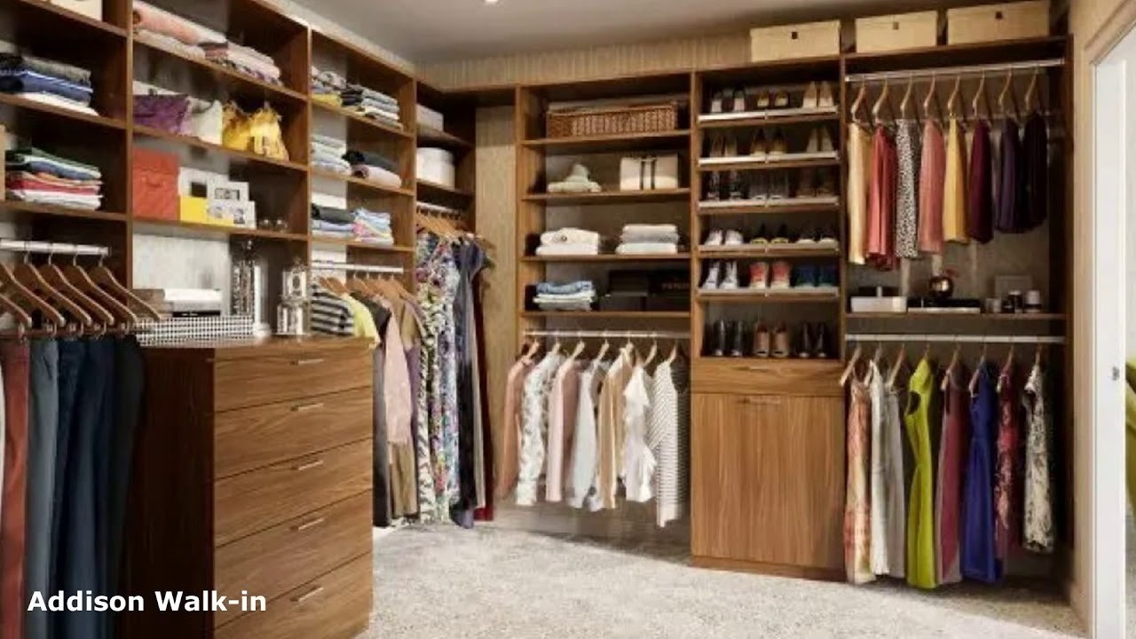 Desain Walk In Closets Unik Untuk Kamu Yang Gemar Koleksi Pakaian