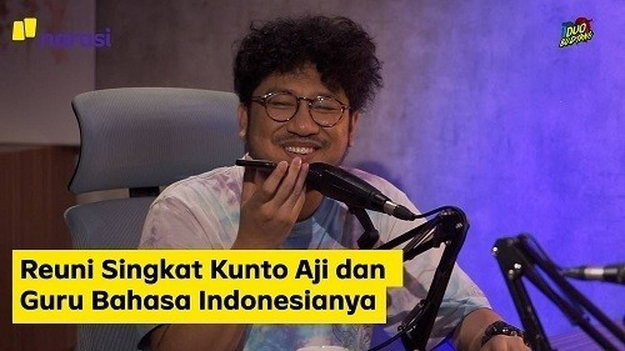 Streaming Reuni Singkat Kunto Aji dan Guru Bahasa