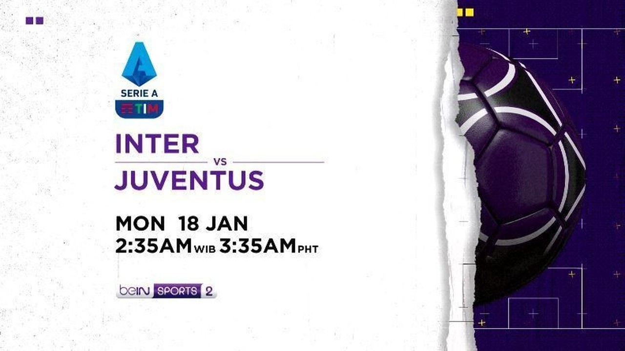 Streaming Inter Vs Juventus Senin 18 Januari 2021 Serie A Vidio