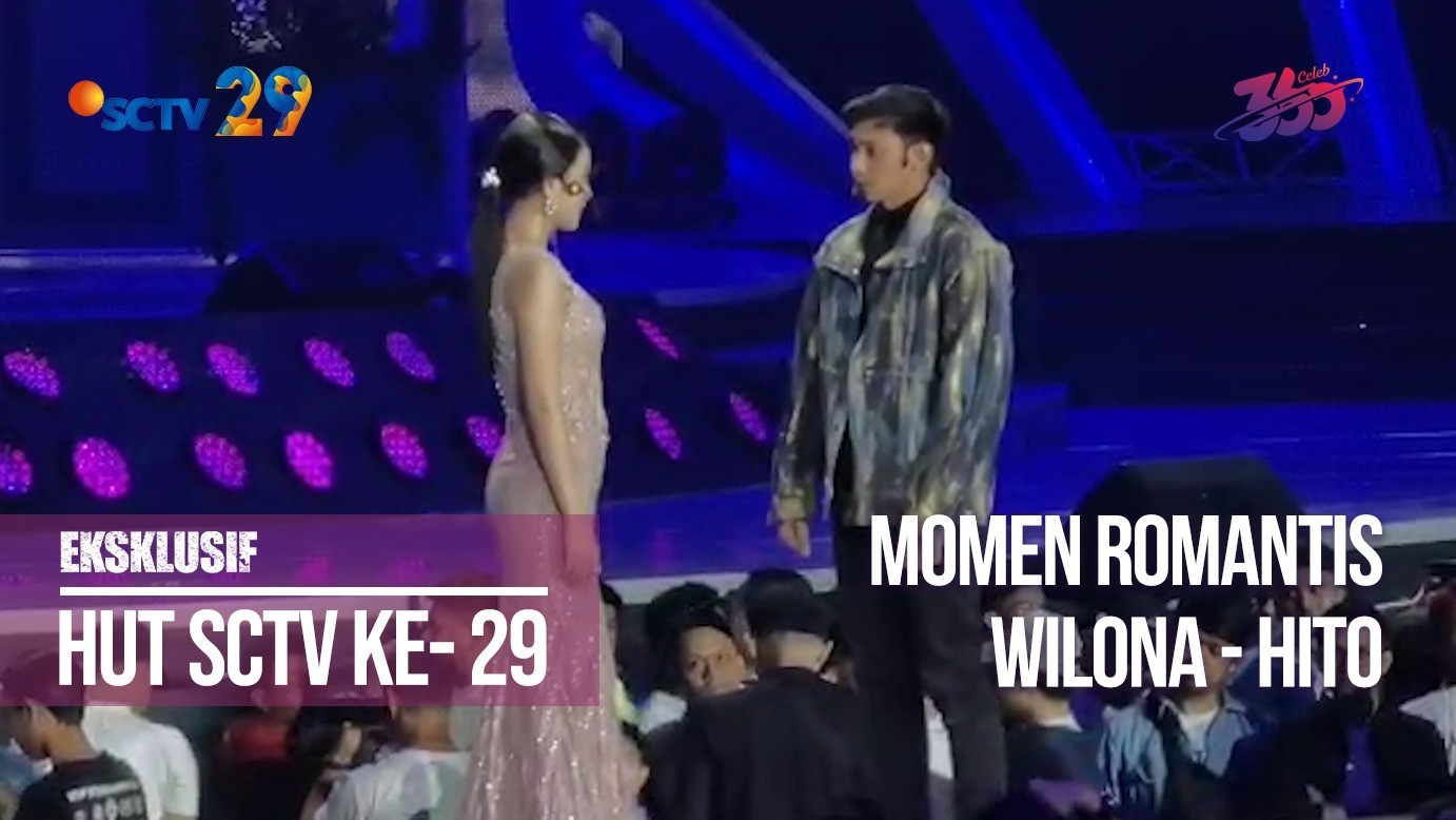 Hut Sctv 2019 Intip Lagi Momen Romantis Natasha Wilona Dan Immanuel Caesar Hito Di Panggung Hut Sctv 29