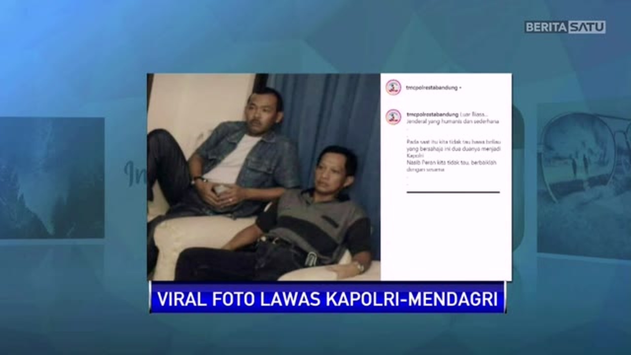 Streaming Foto Jenderal Idham Aziz dan Tito Karnavian Saat ...