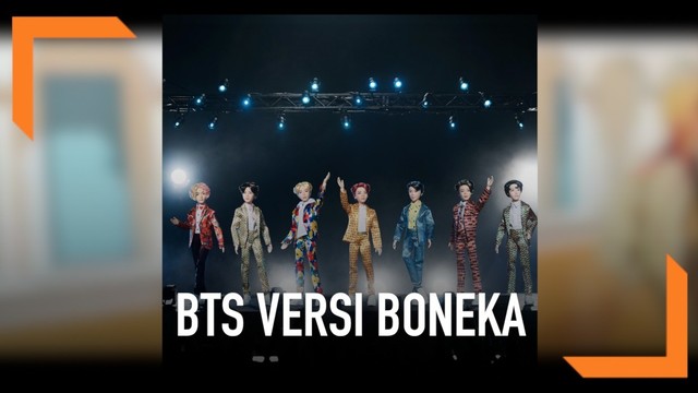 Wow, Personel BTS Versi Boneka Resmi Diluncurkan - Vidio.com