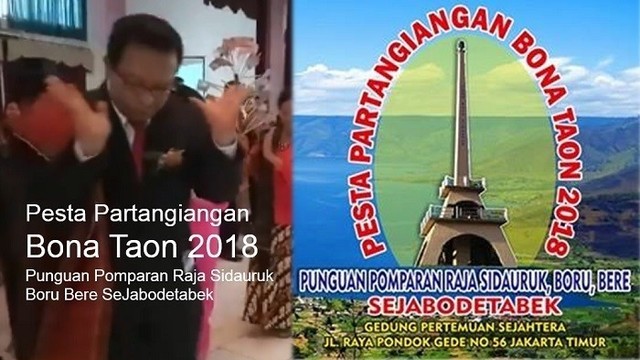 Streaming Pesta Bona Taon Punguan Pomparan Raja Sidauruk, Boru Bere Bekasi - Pasahatton Santi ...