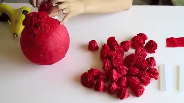 Streaming Cantiknya Dekorasi Mawar Dari Kertas Krep Ini Yuk Buat Sebagai Hadiah Dihari Kasih Sayang Vidio Com