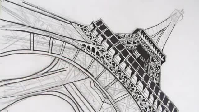  Cara Menggambar Menara Eiffel  Cartoon AR Production