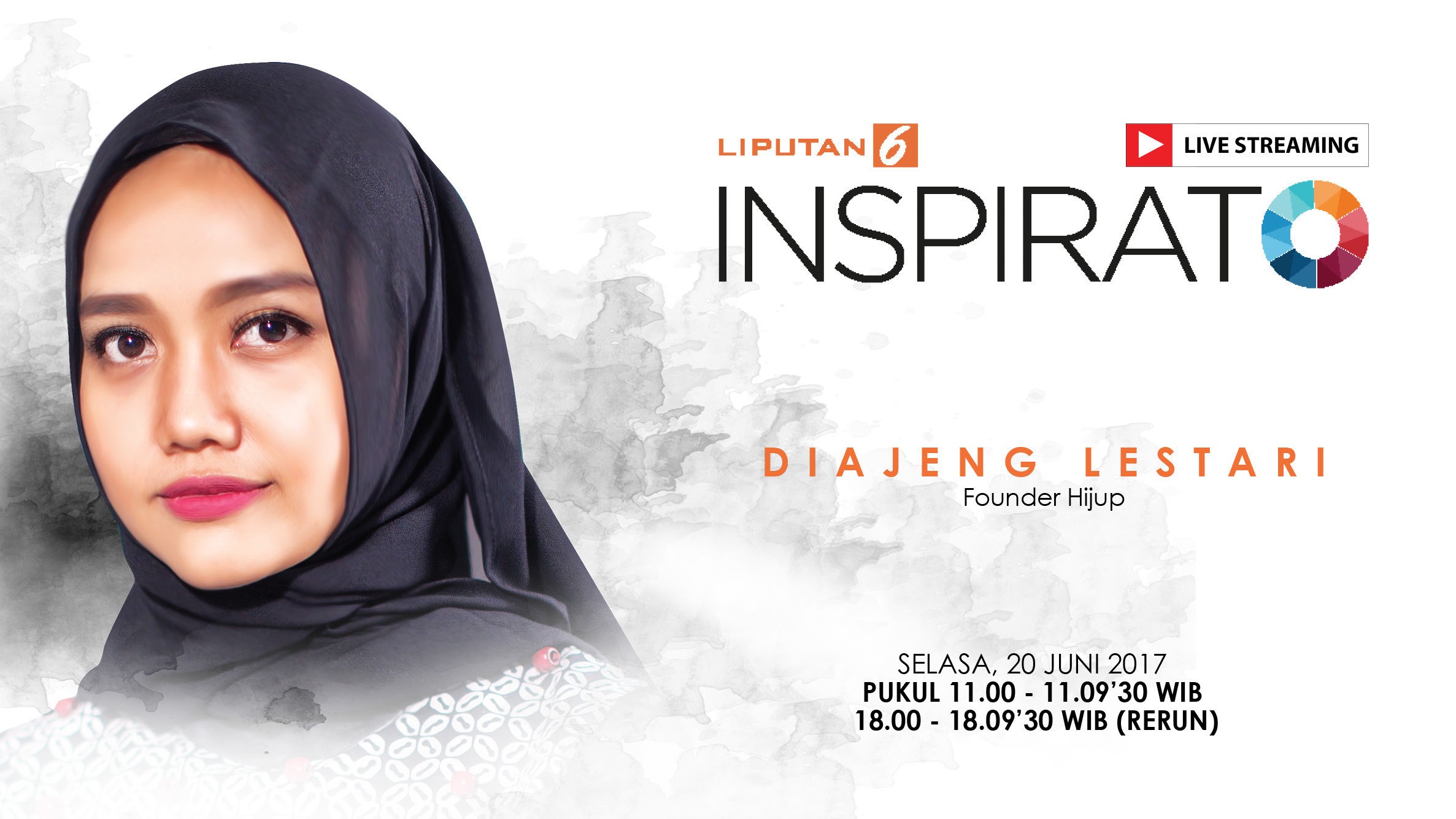 Live Delay Inspirato bersama Diajeng Lestari - Founder Hijup