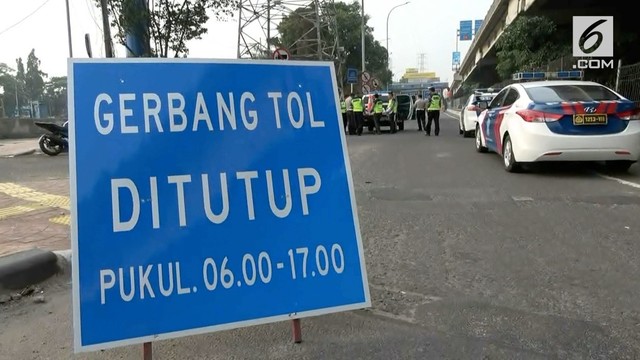  Pintu  Tol  Dalkot Ditutup Pengendara Marah Vidio com