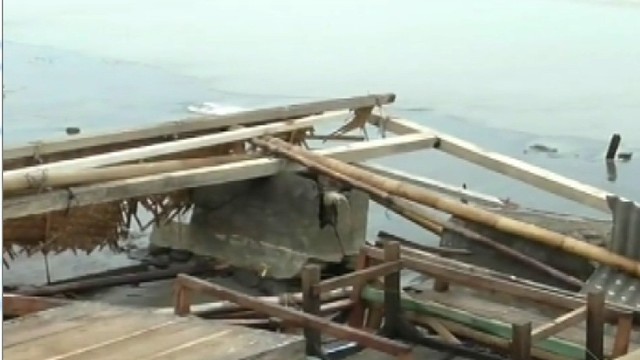 Pantai Di Pemalang Porak Poranda Diterjang Ombak Dan Angin Kencang