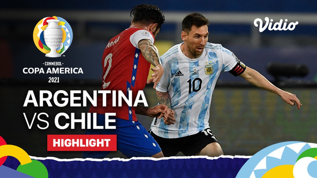 Streaming Highlight | Argentina 1 vs 1 Chile | Copa ...