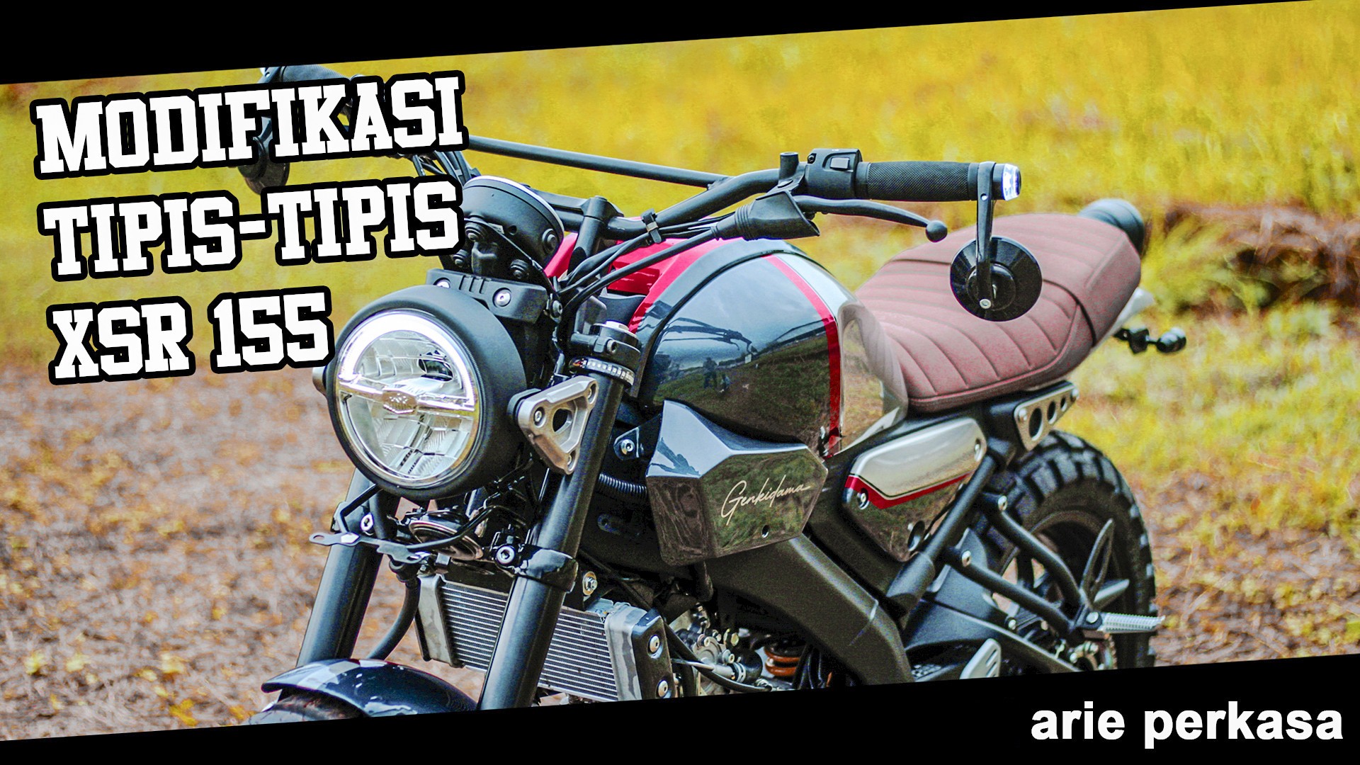 Streaming Modifikasi Yamaha XSR 155 Tipis Tipis Vidiocom