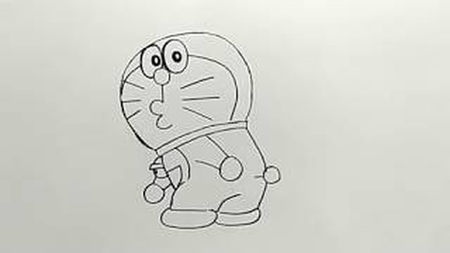 Cara Mudah Menggambar Doraemon Untuk Anak Kecil Easy Way To Draw Doraemon