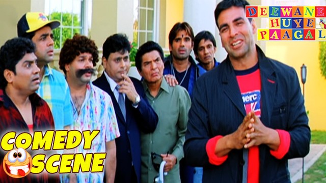 Shahid Kapoor Finally Gets His Love Comedy Scene Deewane Huye Paagal Hindi Film Vidio