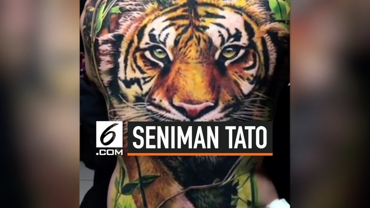 Streaming Seniman Bikin Tato Keren yang Hasilnya Bikin ...