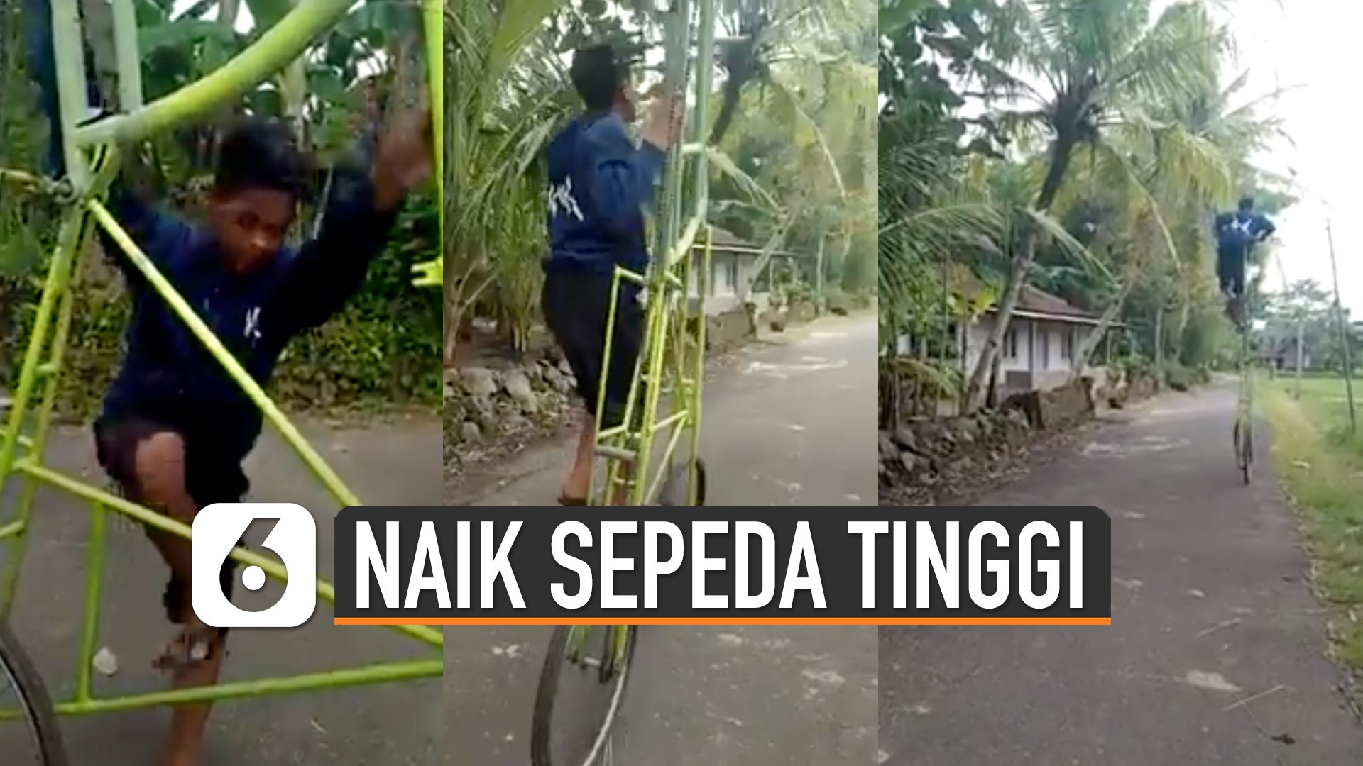 Streaming Bikin Penasaran Begini Cara Naik Turun Sepeda Tinggi