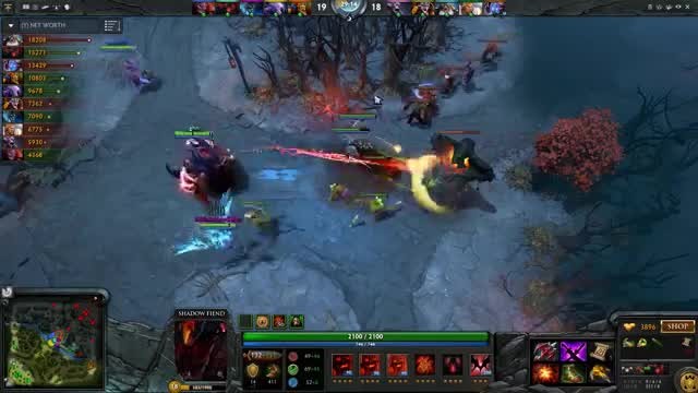 Dendi Sniper Vs Kuroky Shadow Fiend Godlike Vidio Com