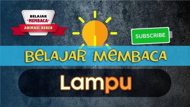 Belajar Membaca Tanpa Mengeja Dengan Gambar  Mengenal Alat  