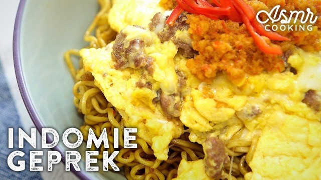 Streaming Indomie Telor Geprek Keju ASMRCOOKING #15 