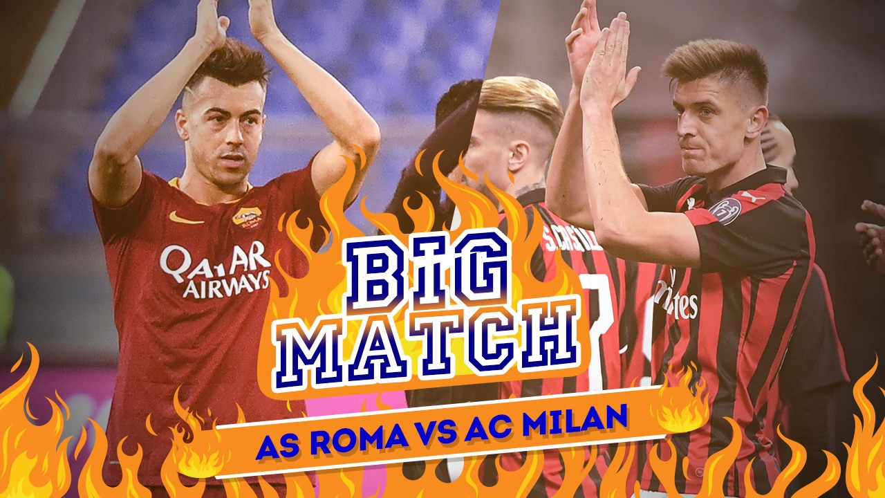 Streaming As Roma Vs Ac Milan Pembuktian Piatek Di Olimpico Vidio