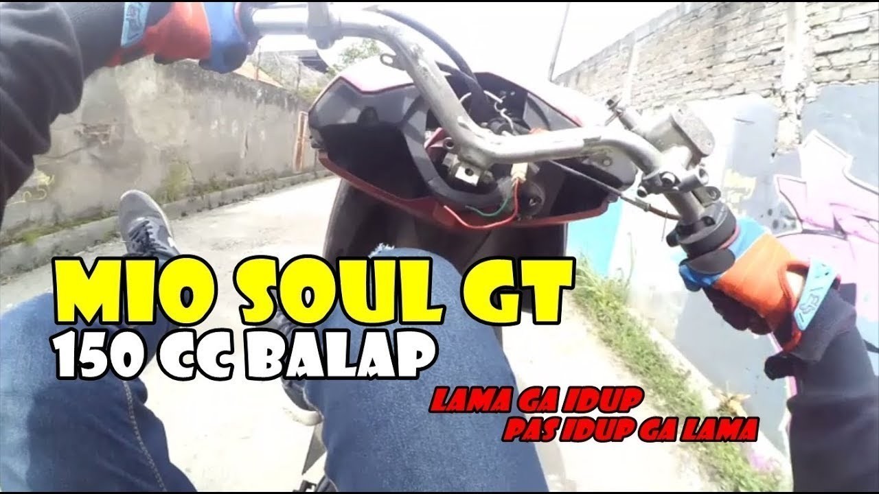 Testride Mio Soul Gt 150cc Stelan Balap Yg Jarang Dipake Coba