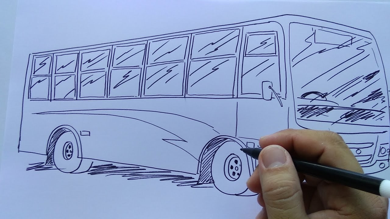 35 Ide Cara Menggambar Bus Tayo Dengan Mudah AsiaBateav