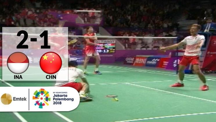 Nonton Video badminton ganda putra asian games 2018 ...
