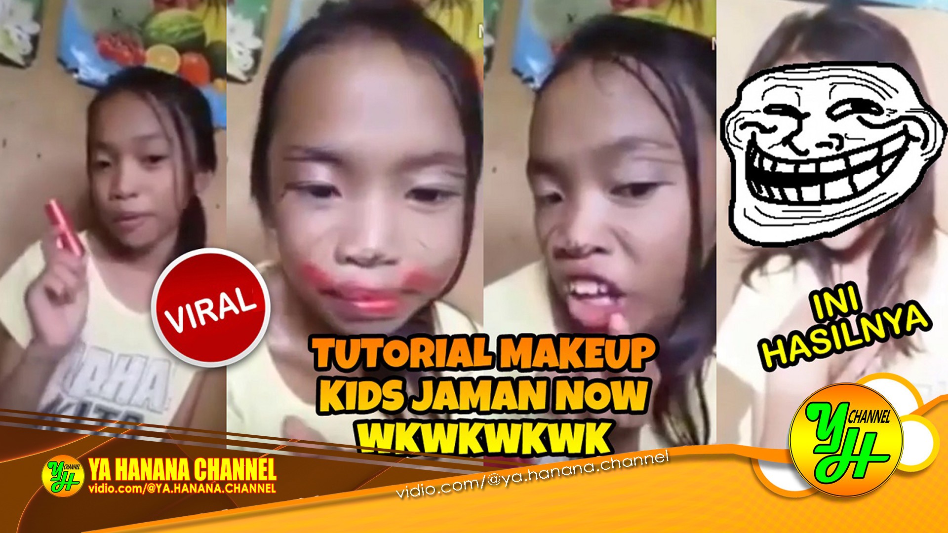 Viral Tutorial Makeup Anak Ini Hebohkan Warganet