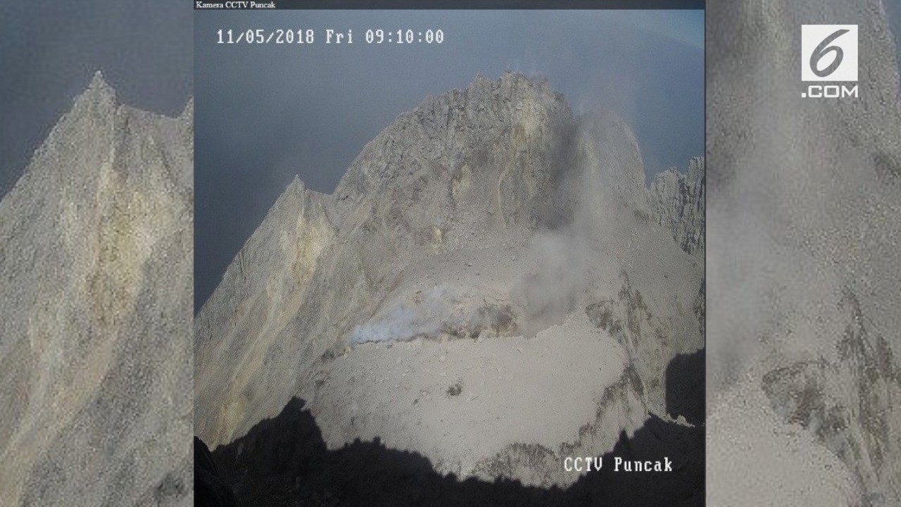 Streaming Penampakan Kawah Gunung Merapi - Vidio.com