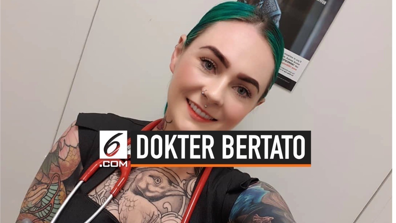 Viral Dokter Cantik Dengan Tato Hampir Di Seluruh Tubuh