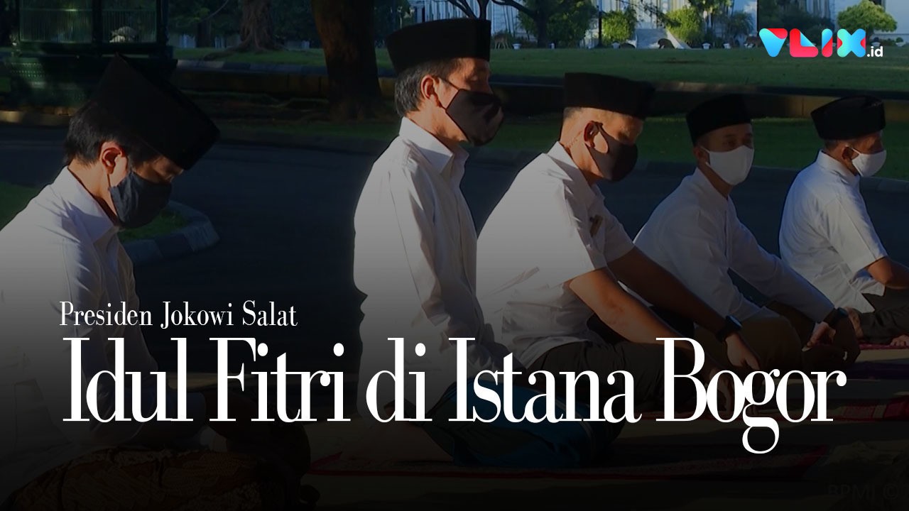 Streaming Presiden Jokowi Salat Idul Fitri Di Istana Bogor