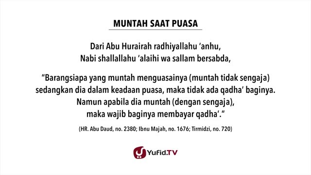 Poster Hal Hal Yang Dapat Membatalkan Puasa | review terbaru