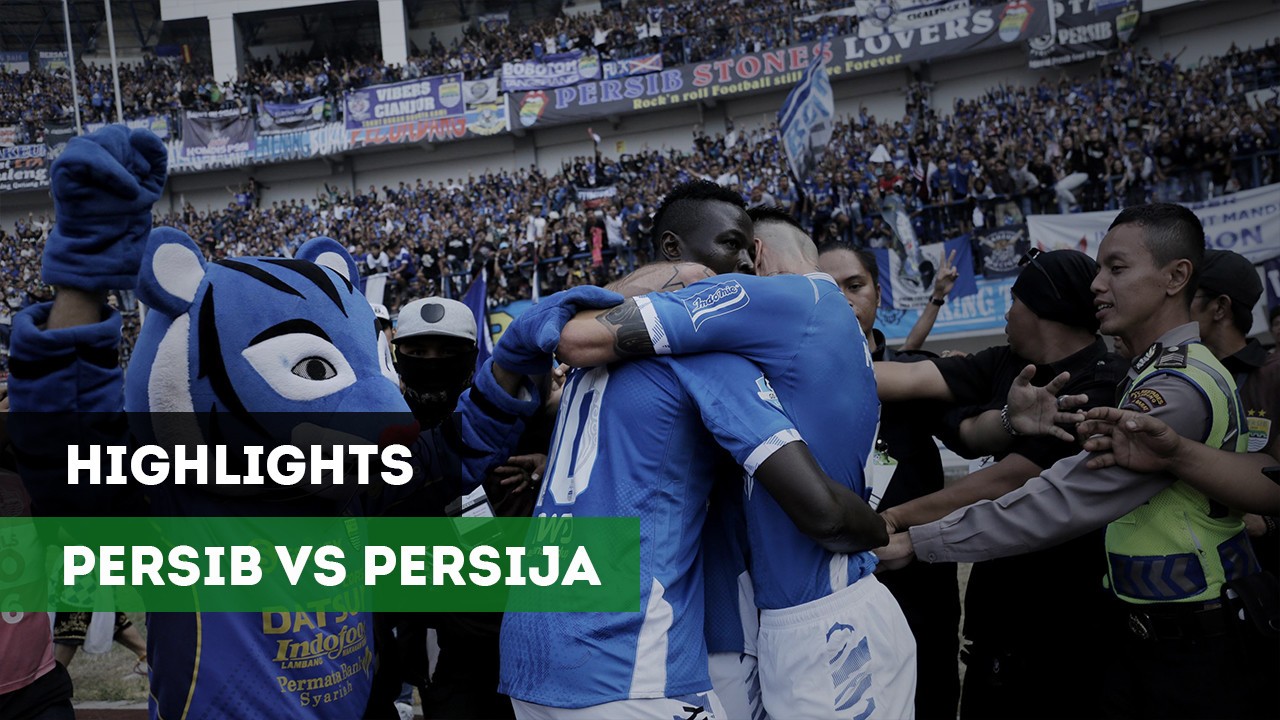 Streaming Highlights Liga 1 2018, Persib Vs Persija 3-2 - Vidio.com