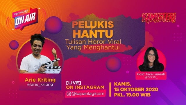 Pelukis Hantu Tulisan Horor Viral Yang Menghantui Part 2 Kapanlagi On Air Vidio