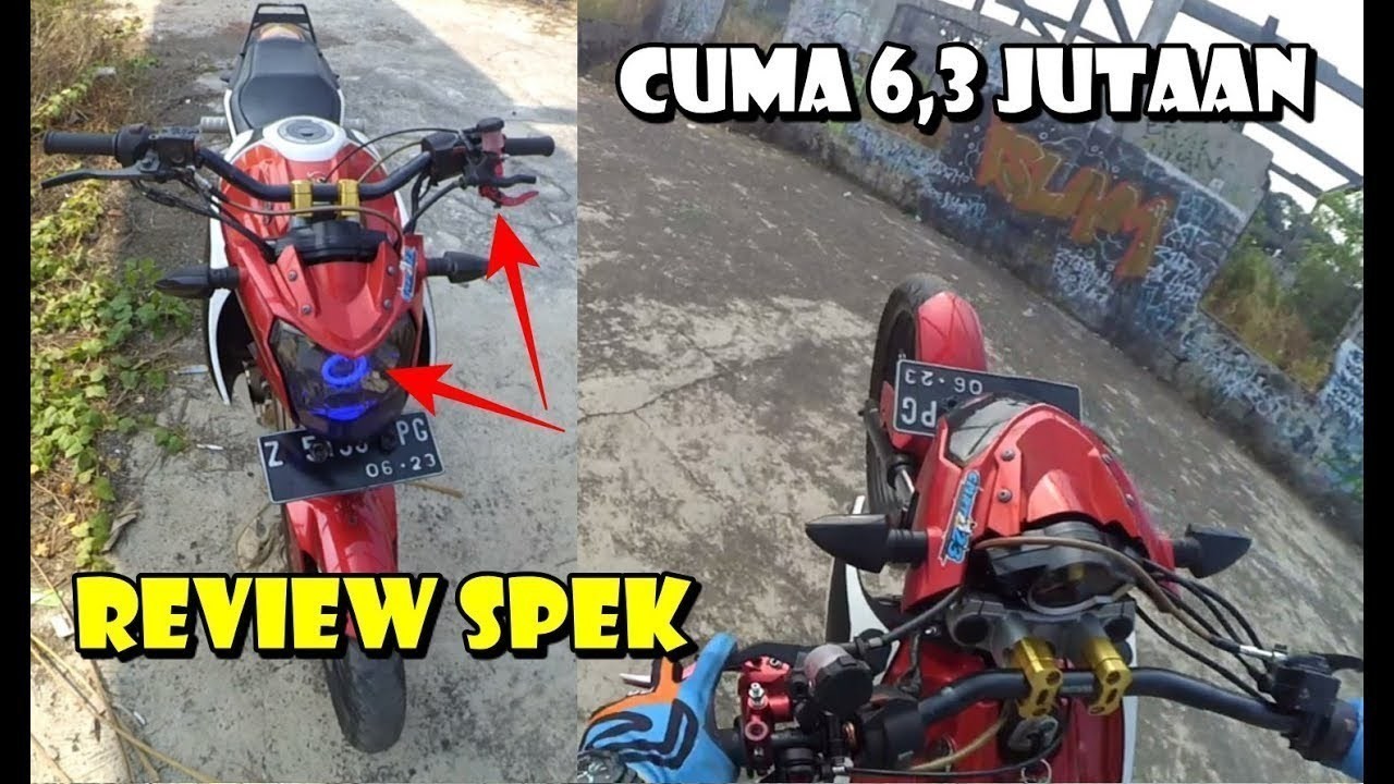 Cuma 6 Jutaan Full Spek Motor Vixion Sport Setelan Freestyle