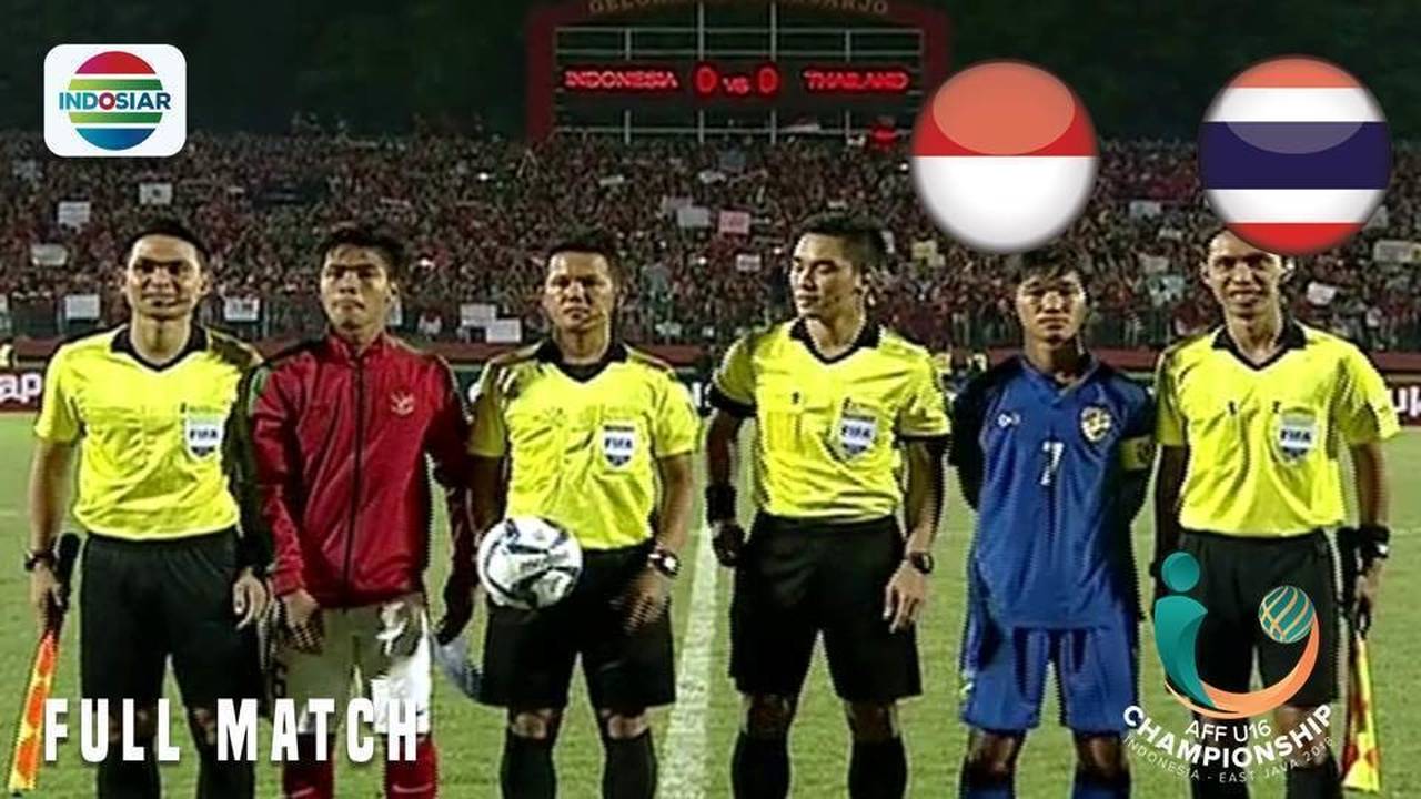 Streaming Indonesia vs Thailand | AFF U16 Championship 2018 | Vidio
