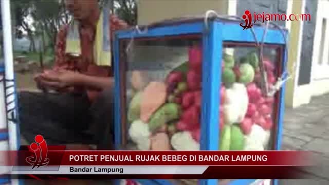 Streaming Usaha Penjualan Rujak Bebeg di  Bandar  Lampung  