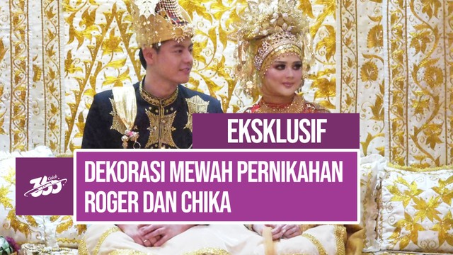 Eksklusif Cerita Dibalik Dekorasi Mewah Pernikahan Roger 