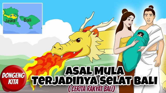 Streaming Asal Mula Terjadinya Selat Bali Cerita Rakyat Bali Dongeng Kita Vidio