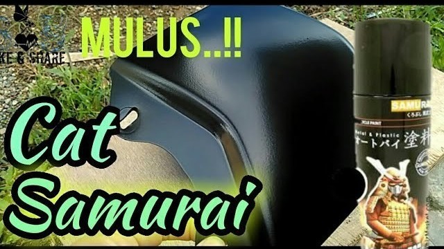 Streaming Cara Mengecat Motor Dengan Cat Semprot Samurai Tips