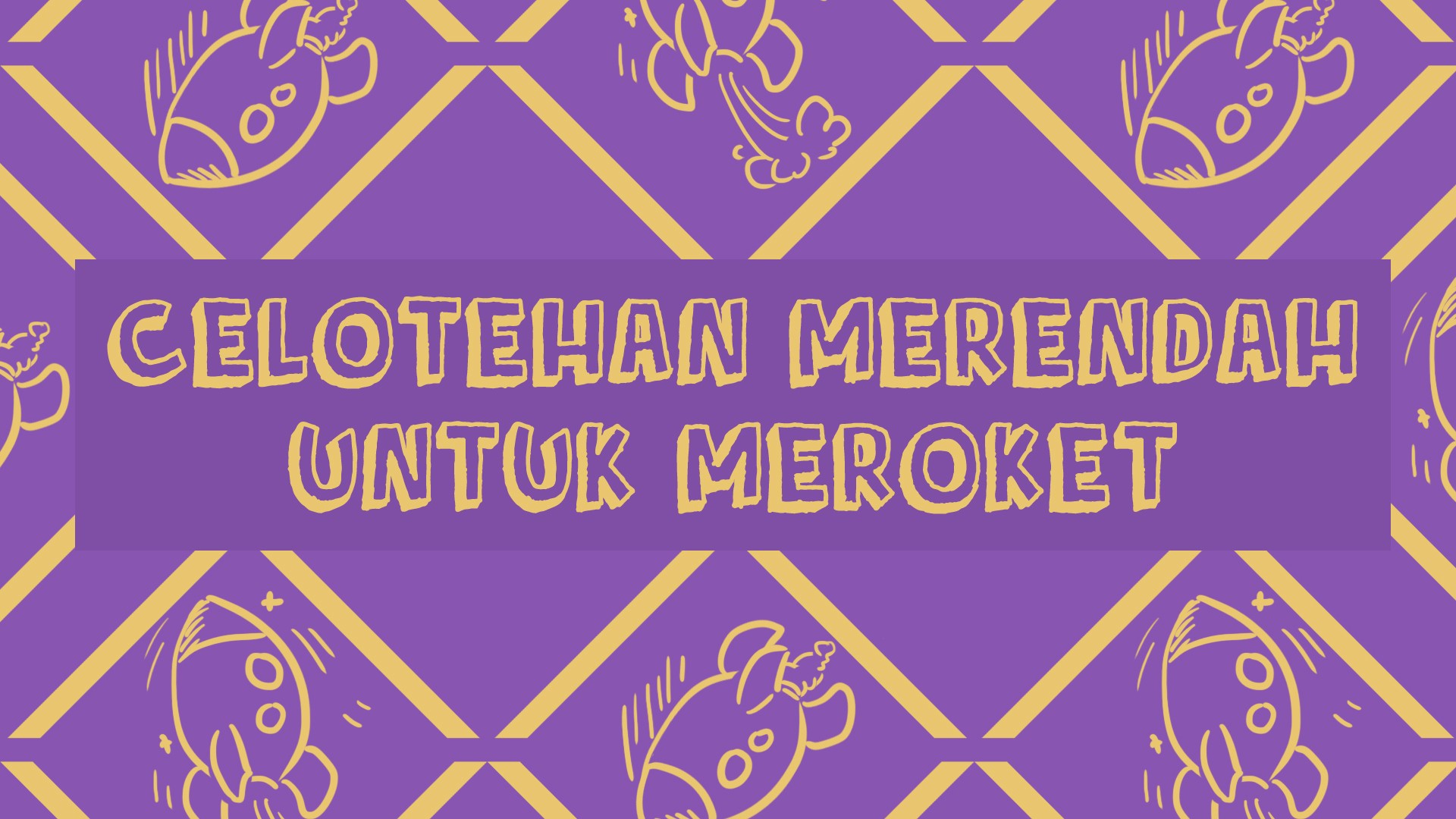 Celotehan Merendah Untuk Meroket