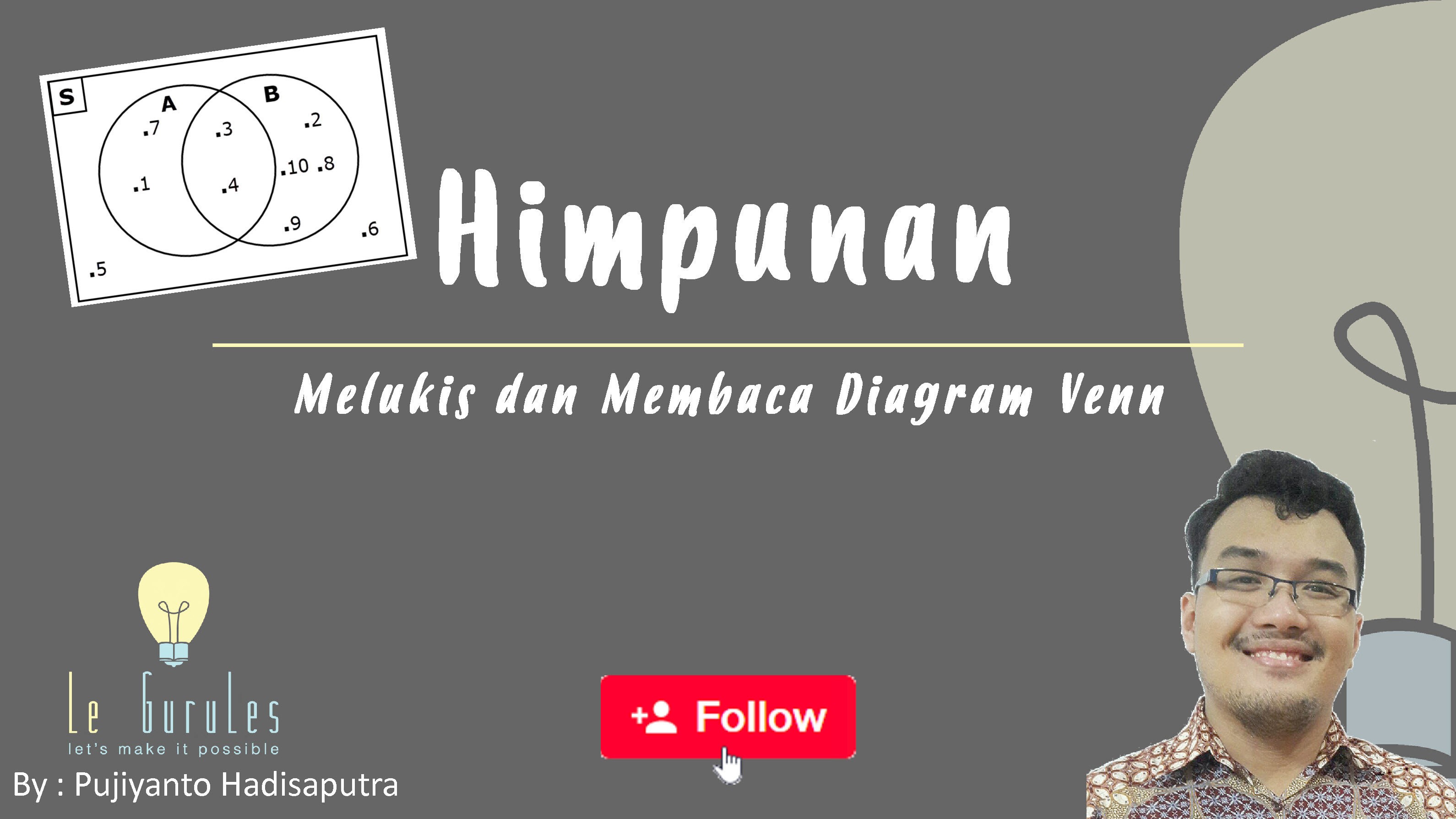 Streaming Matematika Kelas 7 Himpunan 6 Melukis Dan Membaca Diagram Venn Suatu Himpunan Vidio