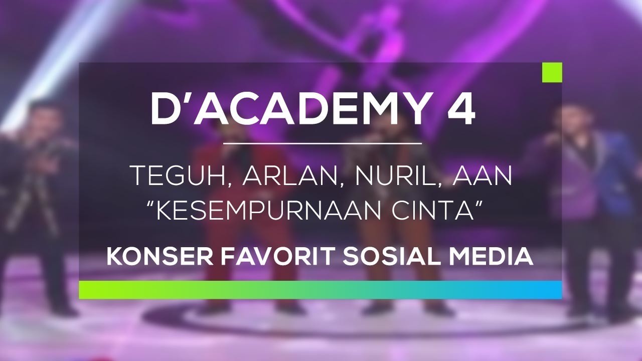 Streaming Teguh, Nuril, Arlan, Aan - Kesempurnaan Cinta (Konser Favorit Sosial Media) - Vidio.com