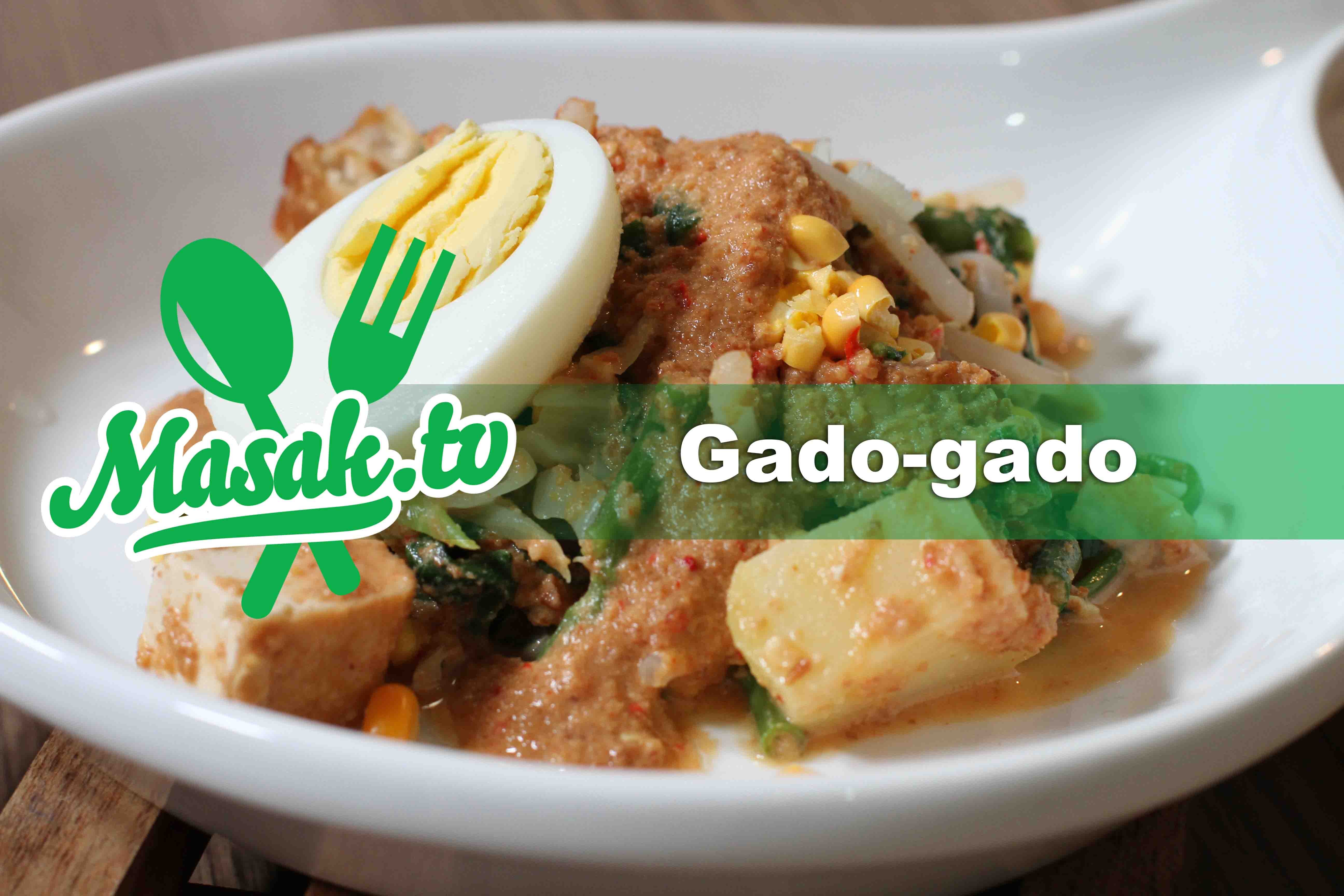Resep Gado Gado Bandung