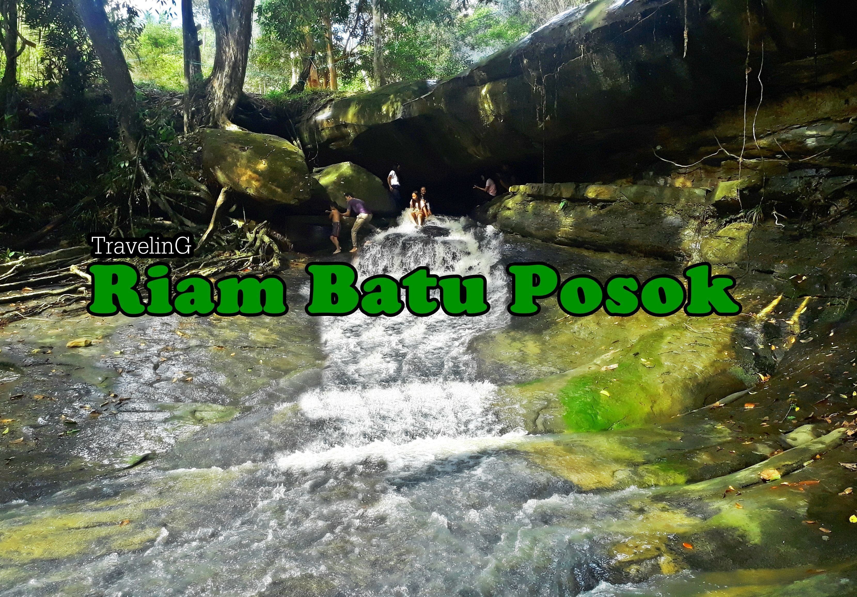 Wisata batu posok sanggau