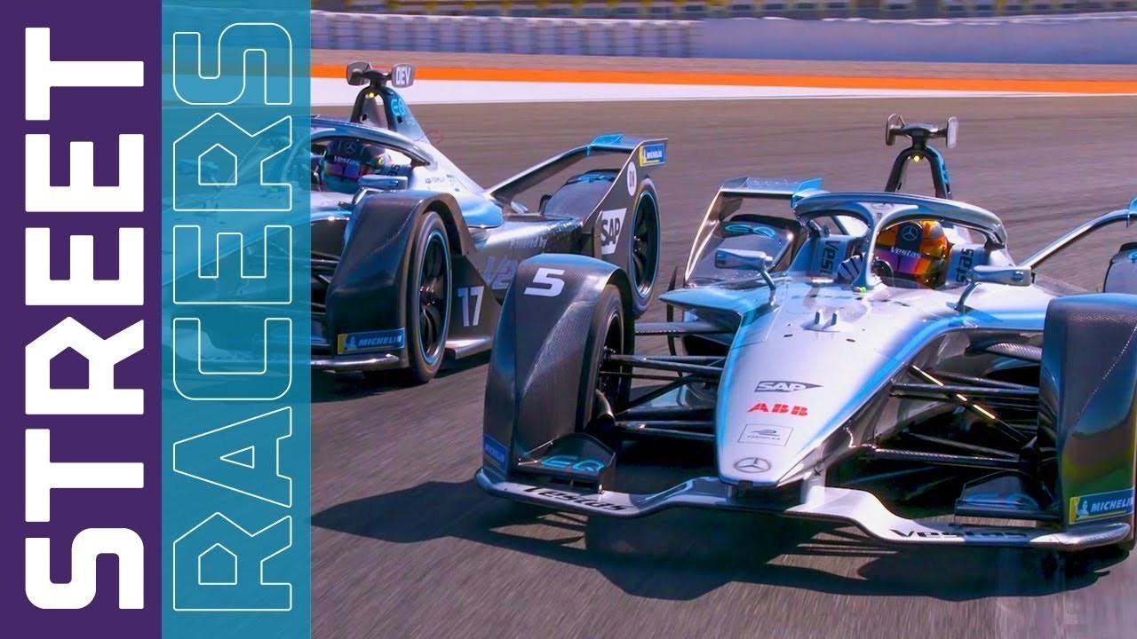 Streaming Ford vs Ferrari? How About Porsche vs Mercedes-Benz! Formula E: Street Racers Episode ...